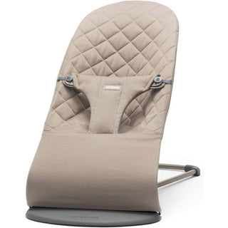 BabyBjorn Bouncer Bliss – Woven, Classic Quilting, Sand Grey