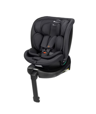 A black infant car seat with a matching base, shown from a three-quarters angle on a solid white background. The brand name 'Pippa' is visible in white text on the top of the headrest.