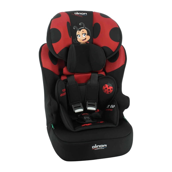Nania Race i i-Size High Back Booster Car Seat 76–140cm – Ladybird
