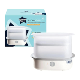 Tommee Tippee White Supersteam Electric Steam Steriliser