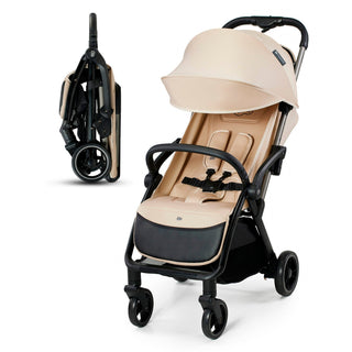 Kinderkraft Apino Compact Baby Stroller Pushchair Beige