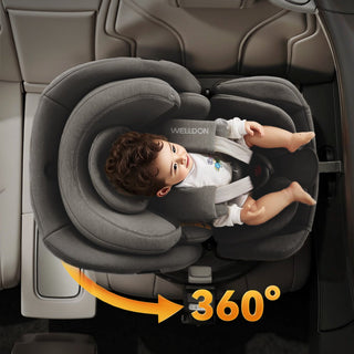 Welldon Smart Rotate 2 Pro+ Car Seat – Ebony