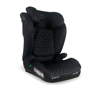 My Babiie MBCS23 High-Back Booster Lite R129 Car Seat – Quilted Black