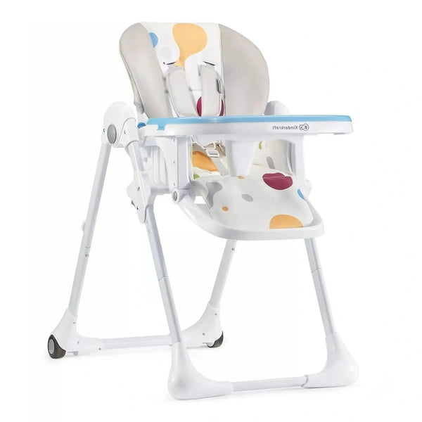 Kinderkraft Highchair YUMMY Foldable Baby Toddler Highchair Multicolor