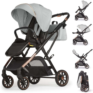Lejoux+ Baby Stroller Light Grey