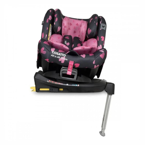 Cosatto All in All 360 Car Seat Group 0+/1/2/3 – Charcoal Lighthearted