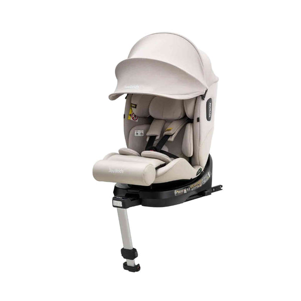 JoviKids Ranger 2 i-Size Car Seat with Leg Extension Cushion - Milkstone