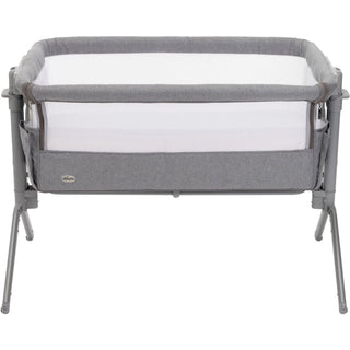 Chicco Next2Me Armonia Bedside Crib – Steel 0–6 Months