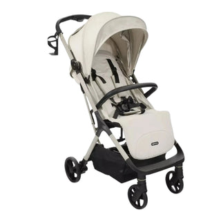 My Babiie MBX7 Ivory Compact Stroller – Lightweight, Auto-Fold, Birth to 22kg