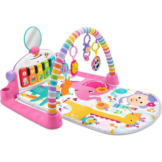 Fisher-Price Deluxe Kick & Play Piano Gym | Smart Stages Baby Play Mat with Lights, Music & 5 Toys