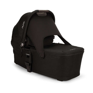 Nuna MIXX Next Series Compact Baby Carry Cot with Soft Mattress Cover - Caviar Black
