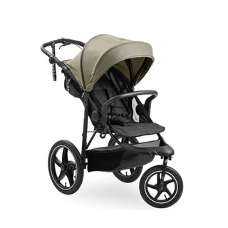 Hauck Runner 3 - All-Terrain Pushchair with Handbrake & Air Wheels - Olive