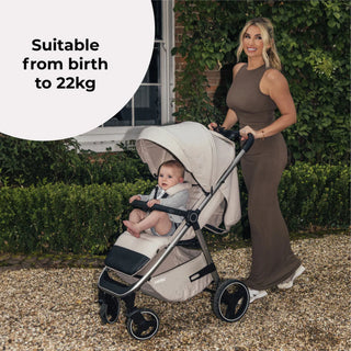 My Babiie MB160 Billie Faiers Oatmeal Baby Pushchair/Stroller