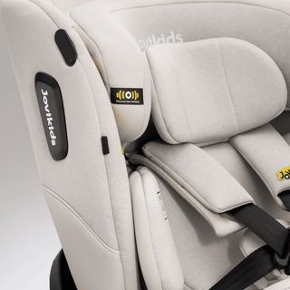 JoviKids Ranger 2 i-Size Car Seat with Leg Extension Cushion - Milkstone