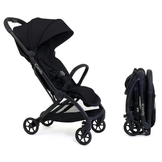 iCandy Pip Compact Pushchair – Lightweight, Cabin-Approved Stroller for Urban Living & Travel | Lie-Flat Seat, One-Hand Fold, Raincover -Black