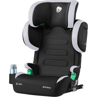 Globalkids Toddler i-Size High Back Booster Car Seat ISOFIX Black