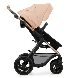 Kinderkraft Moov 2 3-in-1 Travel System with Mink Pro i-Size Car Seat – Sand Beige