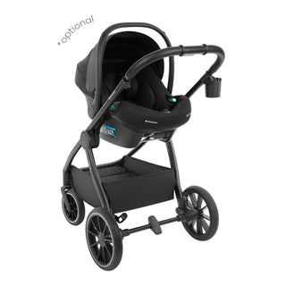 KikkaBoo Naya Stroller 2 in 1 with Carrycot Black