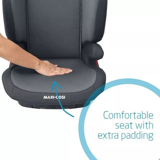 Maxi-Cosi Tanza i-Size Booster Car Seat – Basic Grey | 100–150 cm | From 3.5 to 12 Years