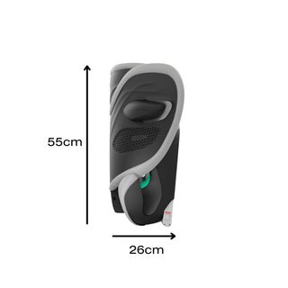 Cybex Solution G2 Plus i-Size Car Seat ISOFIX Stone Grey-Mid Grey