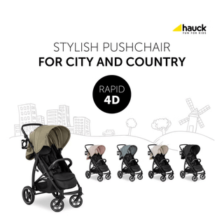 Hauck Rapid 4D Pushchair - Beige