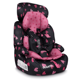 Cosatto Zoomi Group 1/2/3 Car Seat with Anti-Escape System – Charcoal Lighthearted