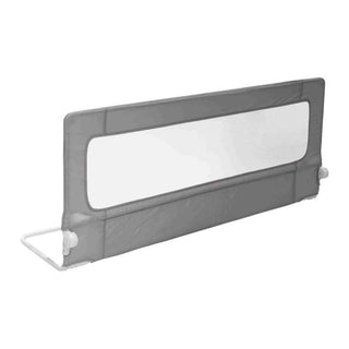 Safetots Bed Rail, Grey 100cm Wide x 40cm Tall, Toddler Bed Guard for Safety, Secure Child Bed Rail