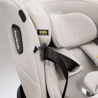 JoviKids Ranger 2 i-Size Car Seat with Leg Extension Cushion - Milkstone