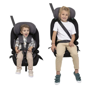 Chicco Gro-Up i-Size Car Seat 76–150cm – Lightweight Belt-Fit Seat 15m–12y Pure Black