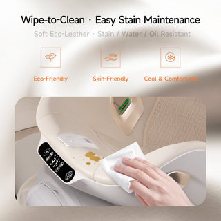 Welldon Smart Turn Air Electric Car Seat – Ivory