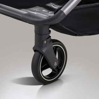 JoviKids Ayla Twin Pushchair – Lightweight Double Stroller with Compact Fold Black