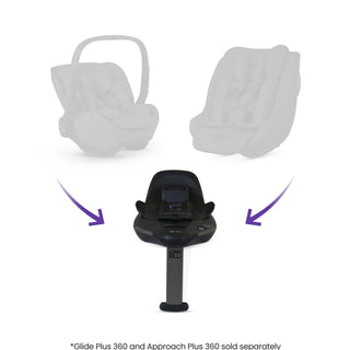 Silver Cross Base Plus 360 | ISOFIX Rotating Car Seat Base with AgeLock Safety Switch