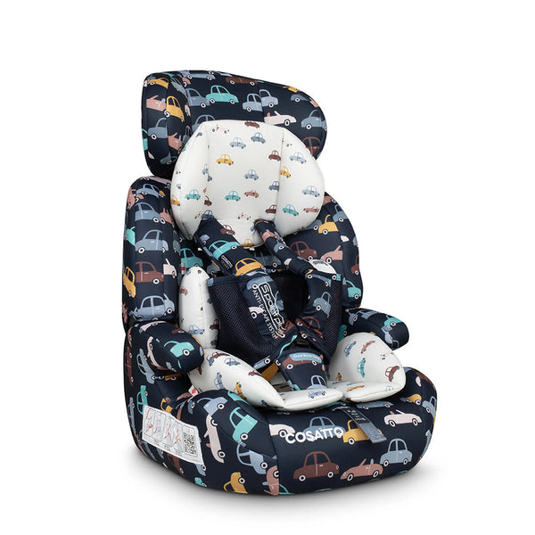 Cosatto Zoomi Group 1/2/3 Car Seat with Anti-Escape System – Beep Beep