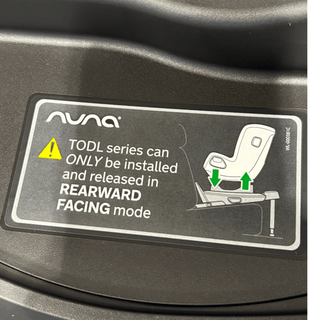 Nuna Base Next Car Seat for Unisex Kids with ISOFIX 360° Rotating Base - Caviar
