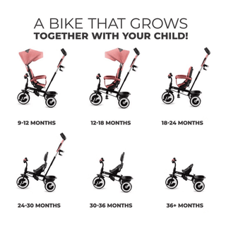 Kinderkraft Aston Trike – Rose Pink