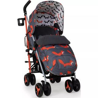Cosatto Supa 3 Pushchair Stroller – Charcoal Mister Fox Birth to 25kg