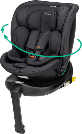 Bebeconfort RevolveFix Plus 360 i-Size ISOFIX Car Seat - Birth to 12 Years - Full Black