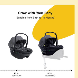JoviKids Aria i-Size Infant Car Seat – Black