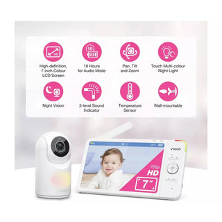 VTech VM7367HD 7 Inch Video Baby Monitor