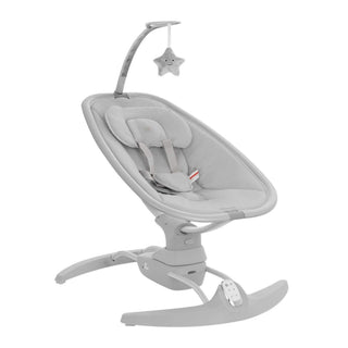 KikkaBoo Spinny Electric Baby Swing & Hammock Birth to 9kg – Grey