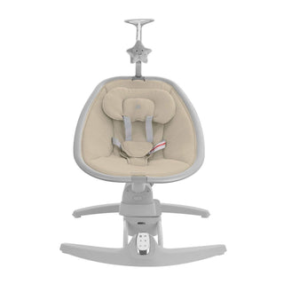 KikkaBoo Spinny Electric Baby Swing & Hammock Birth to 9kg – Beige
