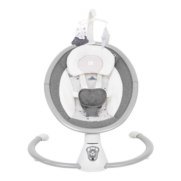KikkaBoo Twiddle Electrical Side-to-Side for Baby Portable Swing - Grey