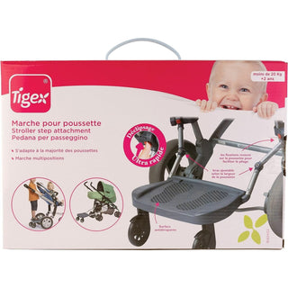 Tigex 80834153 On Board Plush Rolling Pushchair from Approx 2 years - Grey