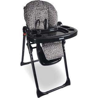 My Babiie MBHC8 Premium Highchair Adjustable 3 Recline Positions 6 Height Black