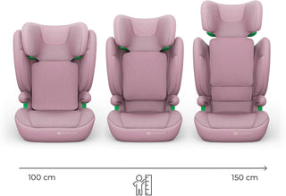 Kinderkraft JUNIOR FIX 2 PRO i-Size ISOFIX Child Car Seat 100-150cm Pink
