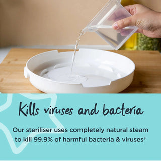 Tommee Tippee Closer to Nature Microwave Steam Steriliser – White