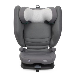 Chicco Fold & Go S i-Size Car Seat 100–150cm Foldable Booster - Glam Grey