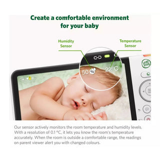 LeapFrog LF815HD 5-Inch Portable Smart Baby Monitor