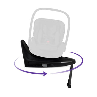Silver Cross Base Plus 360 | ISOFIX Rotating Car Seat Base with AgeLock Safety Switch