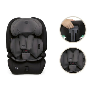 Chicco Gro-Up i-Size Car Seat 76–150cm – Lightweight Belt-Fit Seat 15m–12y Pure Black